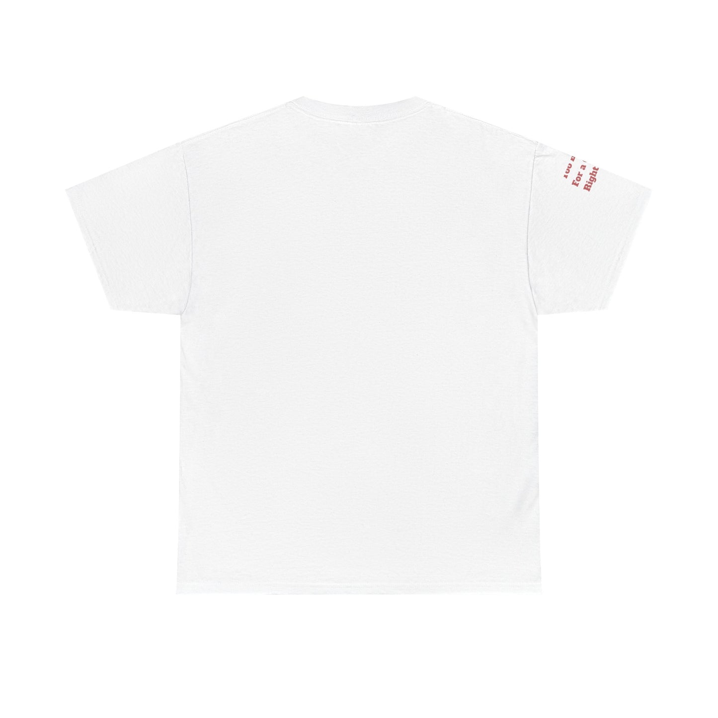 Too Broke for a Crisis Right Now, Humorous, Sarcastic T-Shirt, Frontside Graphic Tee