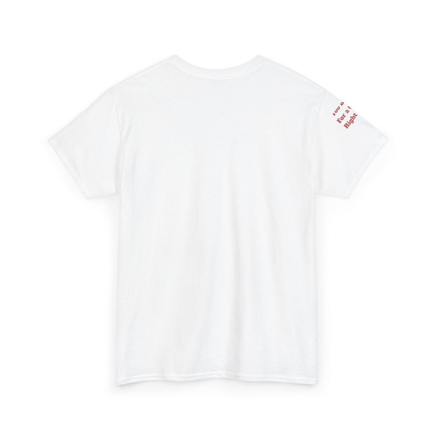 Too Broke for a Crisis Right Now, Humorous, Sarcastic T-Shirt, Frontside Graphic Tee