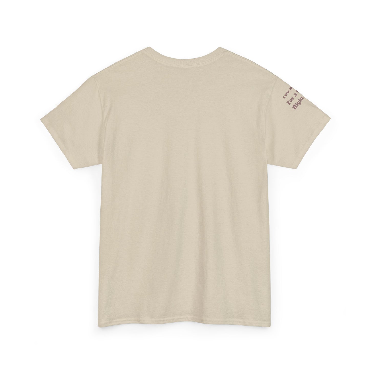 Too Broke for a Crisis Right Now, Humorous, Sarcastic T-Shirt, Frontside Graphic Tee